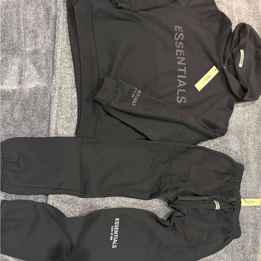 Essentials Charcoal Hoodie